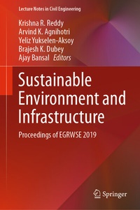 Enlarge image Cover: Sustainable Environment and Infrastructure - Springer