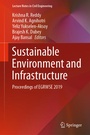 Cover: Sustainable Environment and Infrastructure - Springer