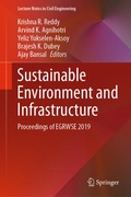 Cover: Sustainable Environment and Infrastructure - Springer