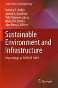 Cover: Sustainable Environment and Infrastructure - Springer