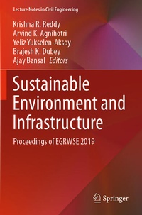 Enlarge image Cover: Sustainable Environment and Infrastructure - Springer