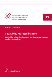 Abbildung von: Staatliche Marktteilnahme - Stämpfli Verlag