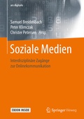 Cover: Soziale Medien - Springer Vieweg