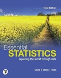 Cover: Mylab Statistics with Pearson Etext -- Access Card -- For Essential Statistics (18-Weeks) - Pearson