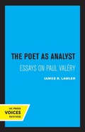 Cover: The Poet as Analyst - University of California Press