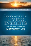 Cover: Insights on Matthew 1--15 - Tyndale House Publishers