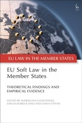 Cover: EU Soft Law in the Member States - Hart Publishing