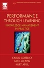Cover: Performance Through Learning - Routledge