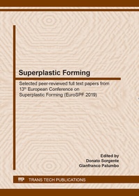 Enlarge image Cover: Superplastic Forming - Trans Tech Publications Ltd