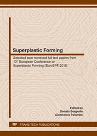 Enlarge image Cover: Superplastic Forming - Trans Tech Publications Ltd