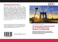 Bild: Cooperacion internacional en la Administracion Publica en Colombia - Editorial Académica Española