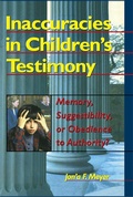 Cover: Inaccuracies in Children's Testimony - Routledge