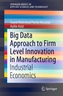 Cover: Big Data Approach to Firm Level Innovation in Manufacturing - Springer