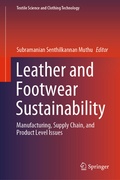 Cover: Leather and Footwear Sustainability - Springer