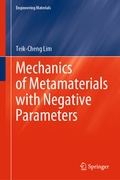 Cover: Mechanics of Metamaterials with Negative Parameters - Springer
