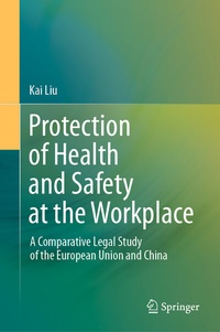 Enlarge image Cover: Protection of Health and Safety at the Workplace - Springer