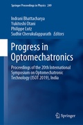 Cover: Progress in Optomechatronics - Springer