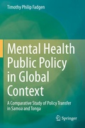 Cover: Mental Health Public Policy in Global Context - Springer