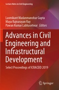 Cover: Advances in Civil Engineering and Infrastructural Development - Springer