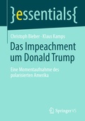 Cover: Das Impeachment um Donald Trump - Springer VS
