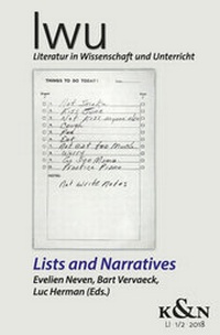 Enlarge image Cover: Lists and Narratives - Königshausen & Neumann