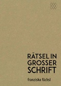 Cover: r&auml;tsel in gro&szlig;er schrift - edition mosaik
