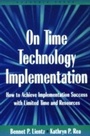 Cover: On Time Technology Implementation - Routledge