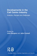 Cover: Developments in the Call Centre Industry - Routledge