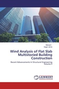 Cover: Wind Analysis of Flat Slab Multistoried Building Construction - LAP Lambert Academic Publishing