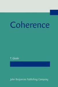 Enlarge image Cover: Coherence - John Benjamins Publishing Co