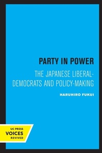 Enlarge image Cover: Party in Power - University of California Press