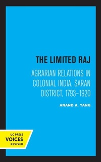 Enlarge image Cover: The Limited Raj - University of California Press