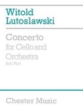 Cover: Concerto For Cello And Orchestra - Chester Music