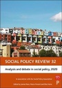 Cover: Social Policy Review 32 - Policy Press