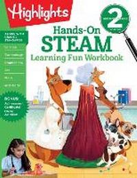 Enlarge image Cover: Second Grade Hands-On STEAM Learning Fun Workbook - Highlights Press