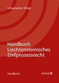 Abbildung von: Handbuch Liechtensteinisches Zivilprozessrecht - Manz
