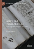Cover: Derrida and Textual Animality - Palgrave Macmillan