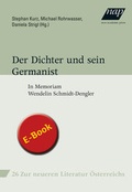 Cover: Der Dichter und sein Germanist - new academic press