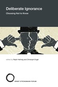 Cover: Deliberate Ignorance - MIT Press