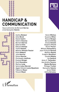 Enlarge image Cover: Handicap et communication - Editions L'Harmattan