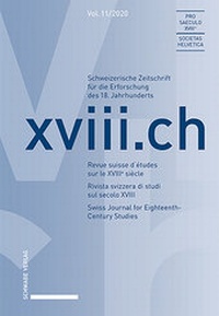 Abbildung von: xviii.ch, Vol. 11/2020 - Schwabe Verlagsgruppe AG Schwabe Verlag