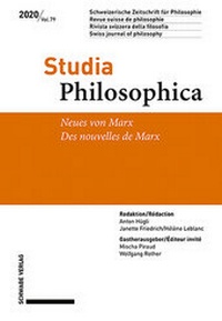 Abbildung von: Neues zu Marx / Des nouvelles de Marx - Schwabe Verlagsgruppe AG Schwabe Verlag