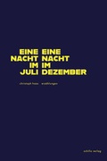 Cover: Eine Nacht im Juli, eine Nacht im Dezember - Schillo Verlag