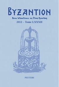Abbildung von: Byzantion - Peeters