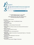 Bild: Etudes ph&eacute;nom&eacute;nologiques - Phenomenological Studies - Peeters