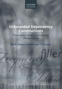 Enlarge image Cover: Unbounded Dependency Constructions - Oxford University Press