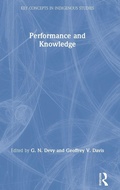 Cover: Performance and Knowledge - Routledge India