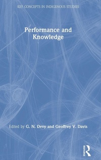Enlarge image Cover: Performance and Knowledge - Routledge India