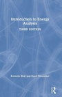 Cover: Introduction to Energy Analysis - Routledge