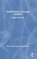Cover: Introduction to Energy Analysis - Routledge
